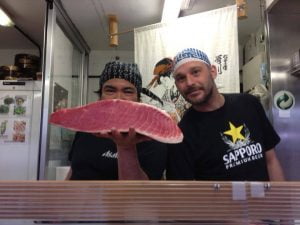 Atun rojo en Washoku sushi en Madrid