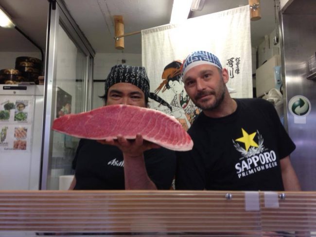 Atun rojo en Washoku sushi en Madrid