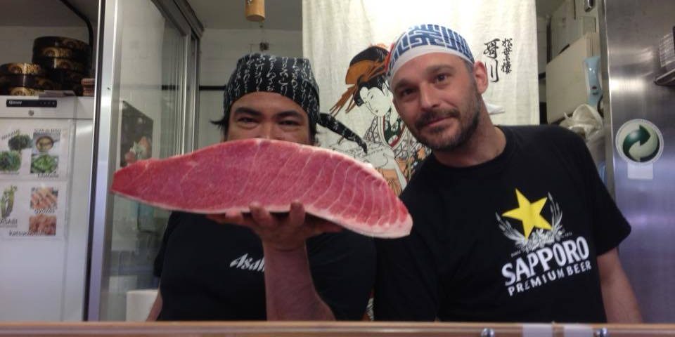 Atun rojo en Washoku sushi en Madrid